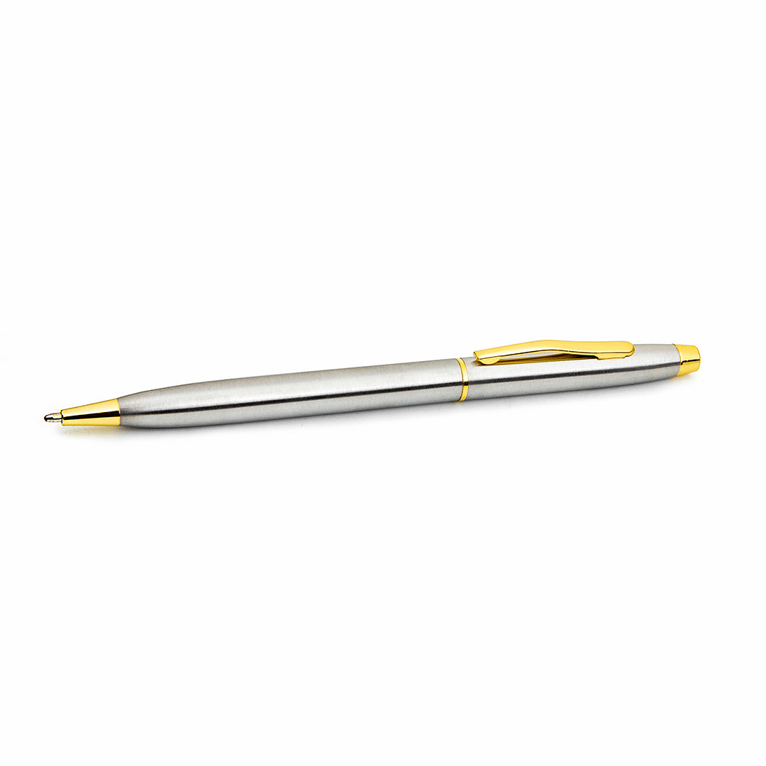 Metallischer Bleistift mit eingraviertem Namen