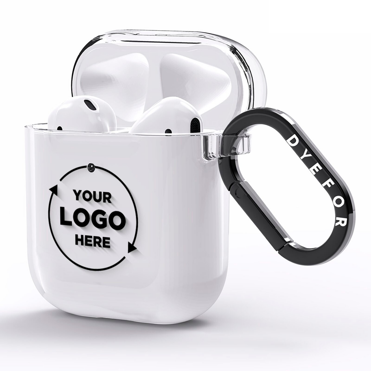 Business Logo Custom AirPods Case – Dyefor