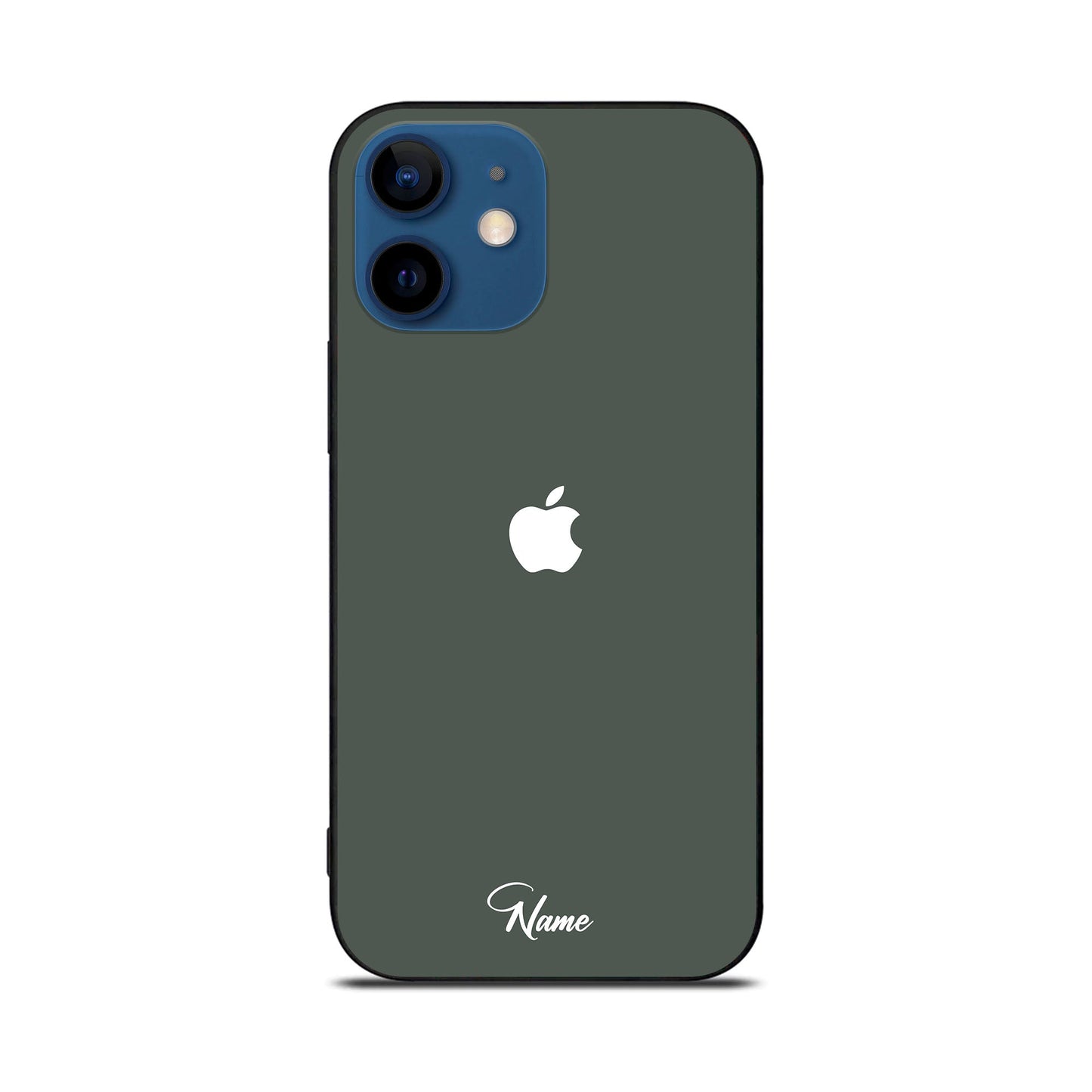 Custom Name Design Premium Metal Case For All iPhone Models