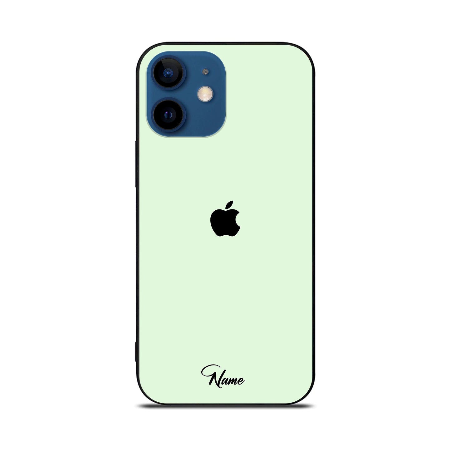 Custom Name Design Premium Metal Case For All iPhone Models