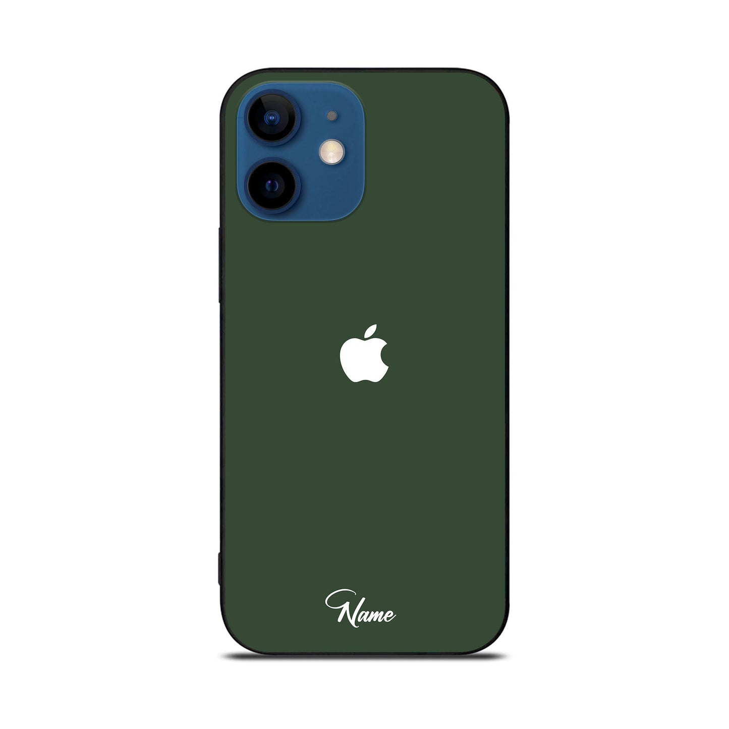 Custom Name Design Premium Metal Case For All iPhone Models