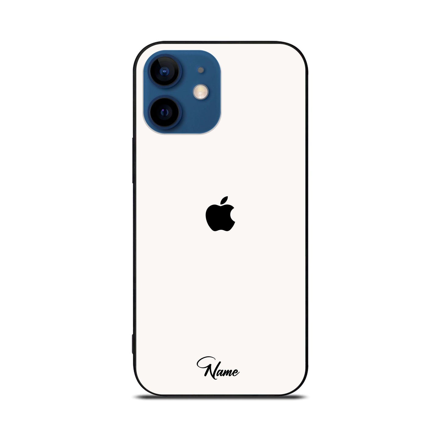 Custom Name Design Premium Metal Case For All iPhone Models