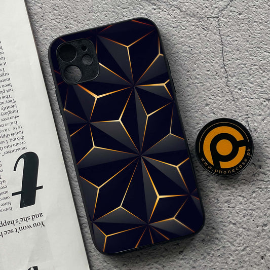 iPhone 11  3D  Design 6   Premium Metal Printed soft Bumper shock Proof Case  CS-31879